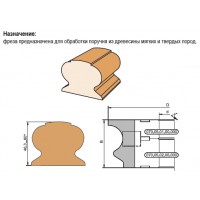 Комплект регулируемых фрез для обработки поручня
