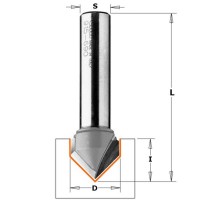 Фрезы пазовые V-образные 90° серия 915