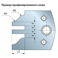 CS27MC - CS27ML Профильные ножи с длиной режущей кромки 40 мм