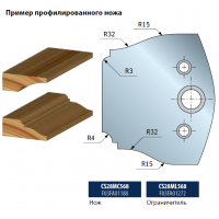 CS28MC - CS28ML Профильные ножи с длиной режущей кромки 50 мм