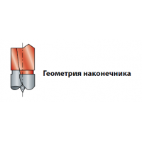 PF04MD - PF04MS Сверла для присадочных станков - глухие отверстия