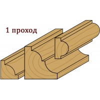 Фреза мультипрофильная для карнизов