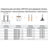 CMT333 приспособление для врезания петель