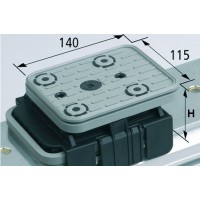 Блочная Присоска VCBL-K1 140x115